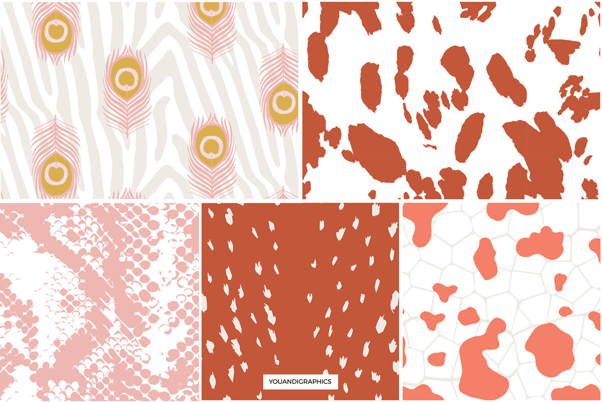 Animal Print Seamless Patterns 11