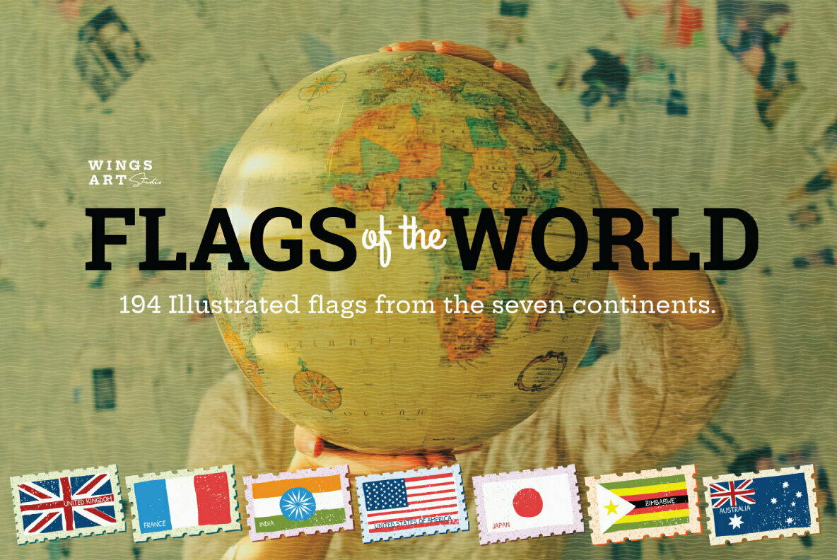 Flags of the World   Illustrated Vector Flags 1