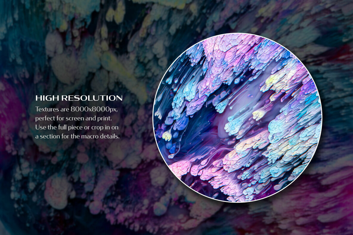 Cascade     Ink   Resin Textures 5