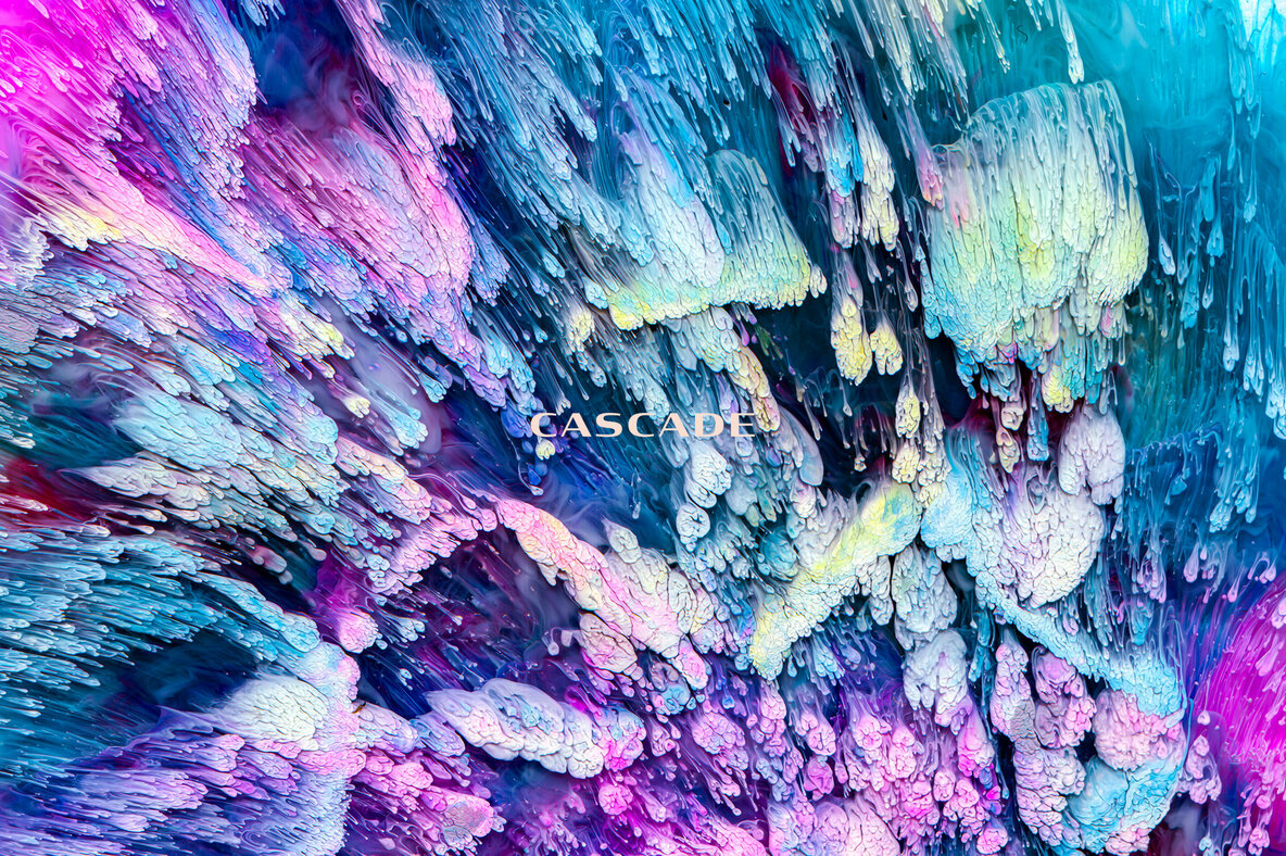 Cascade     Ink   Resin Textures 7