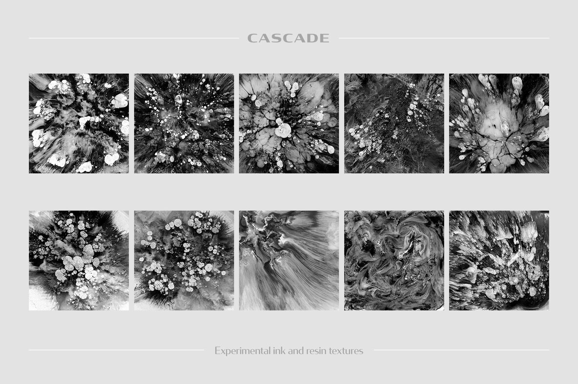 Cascade     Ink   Resin Textures 14