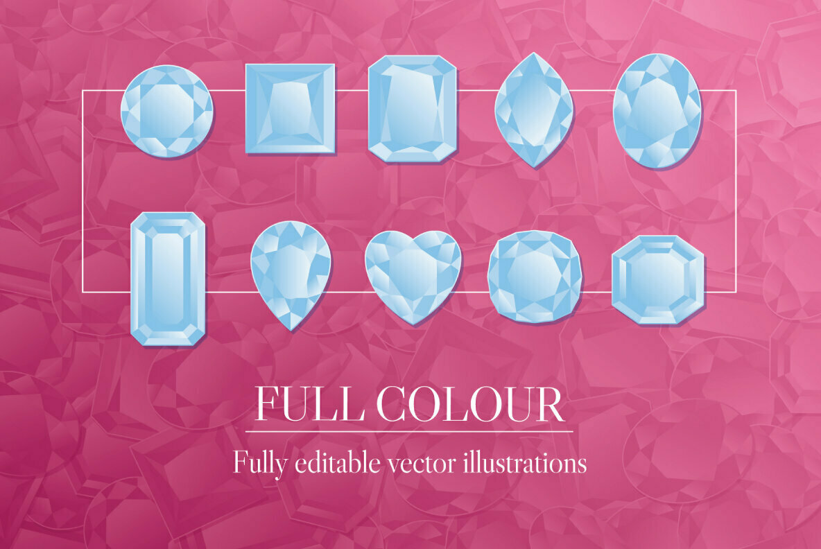 Diamond Illustrations Diamond Illustrations