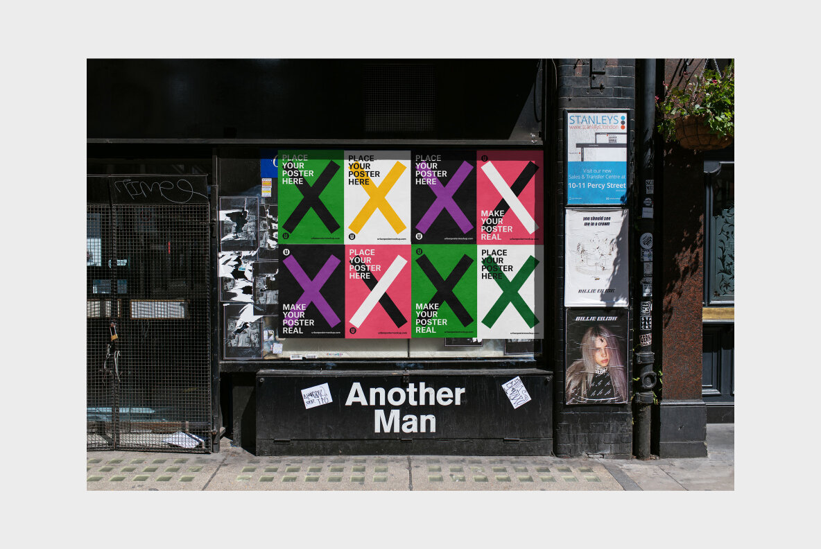 Urban Poster Mockup Vol 4 Urban Poster Mockup Vol 4