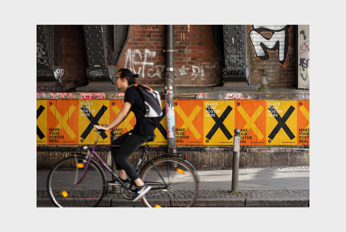 Urban Poster Mockup Vol 4 Urban Poster Mockup Vol 4