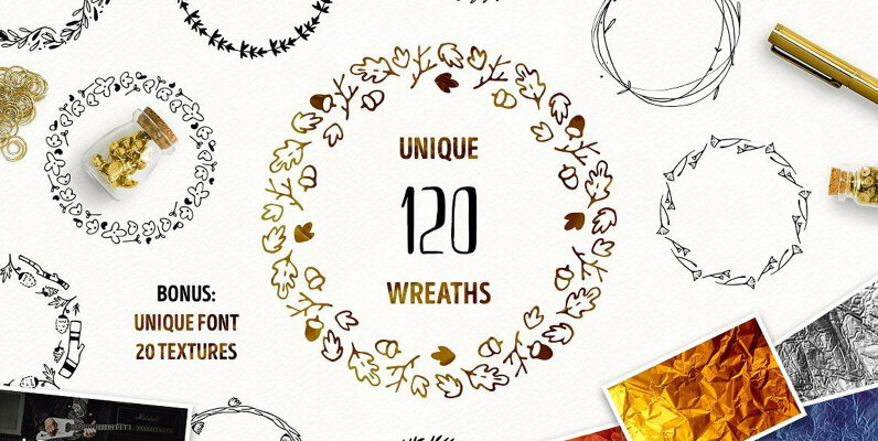 120 Unique Wreaths