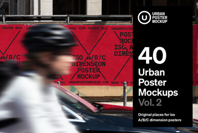 Urban Poster Mockup Vol 2