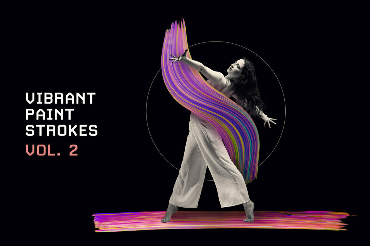Vibrant Paint Strokes Vol  2 1