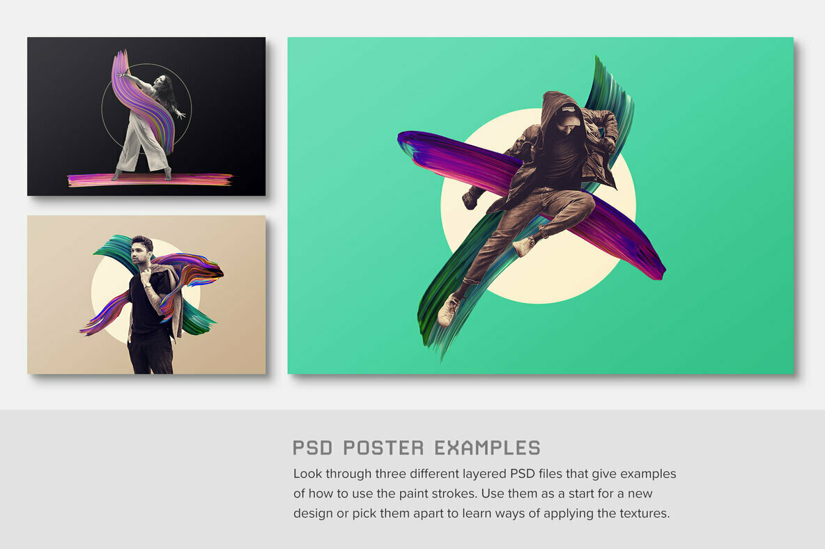 Vibrant Paint Strokes Vol  2 3