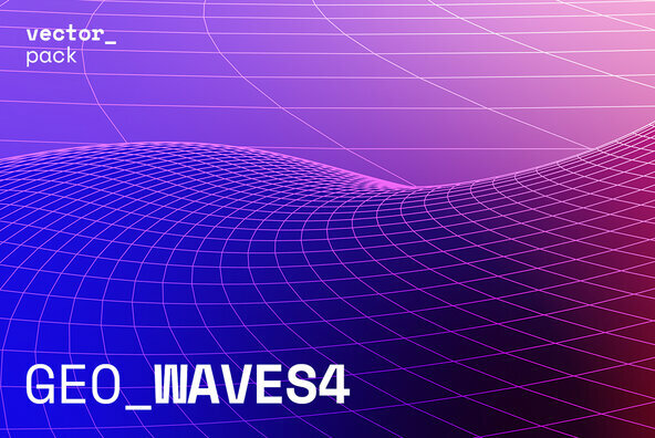 GEO_WAVES4 Vector Pack Graphics - YouWorkForThem
