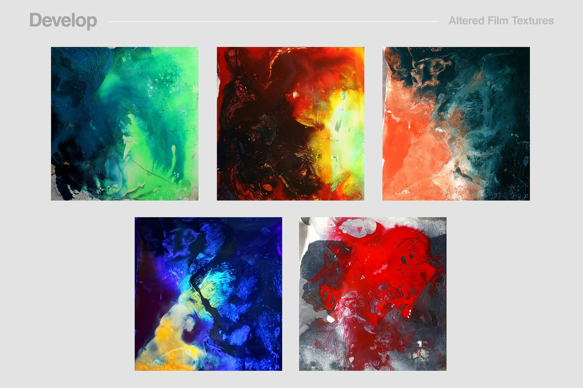 Altered Film Texture Bundle 14