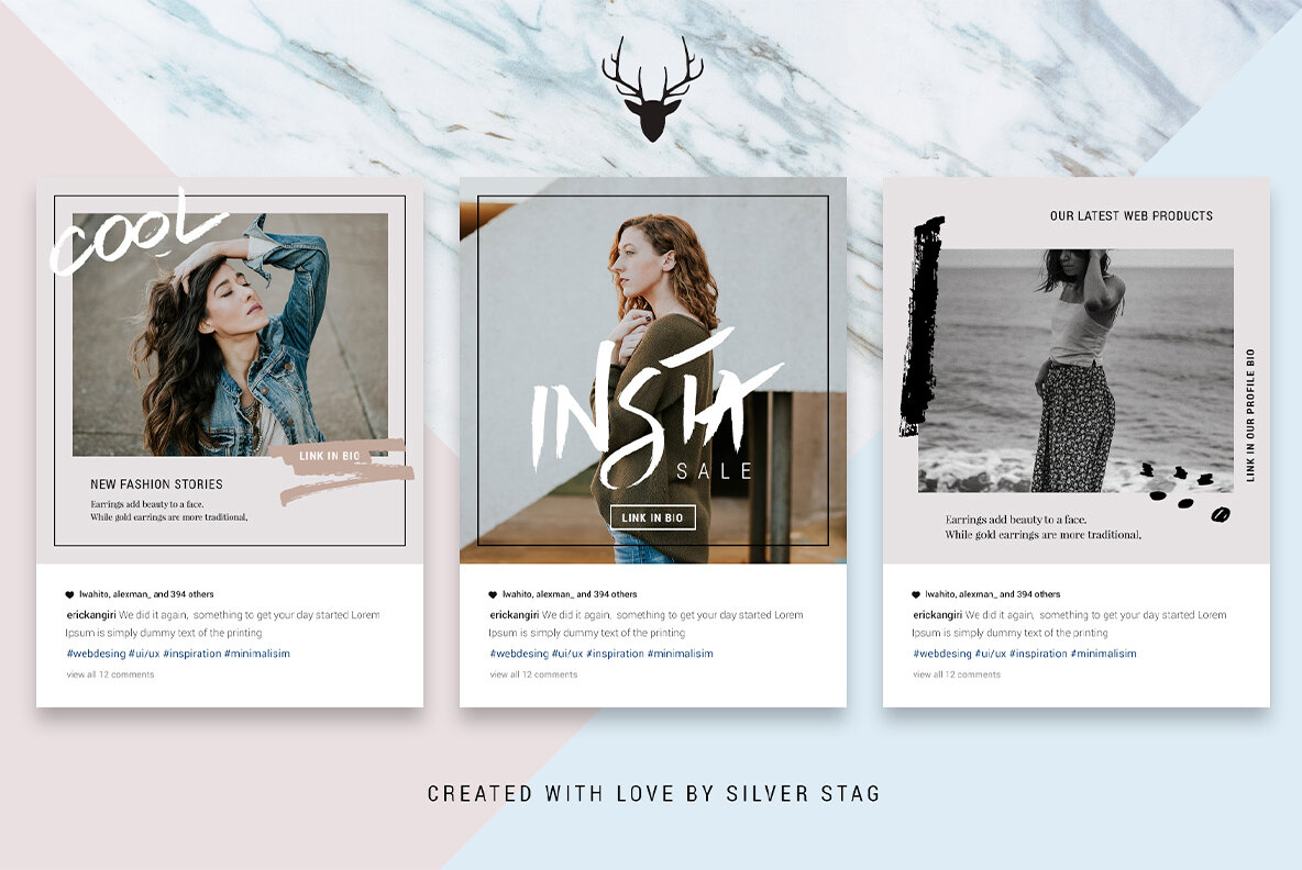Mini Bundle Animated Instagram Posts Stories Pack Mini Bundle Animated Instagram Posts Stories Pack