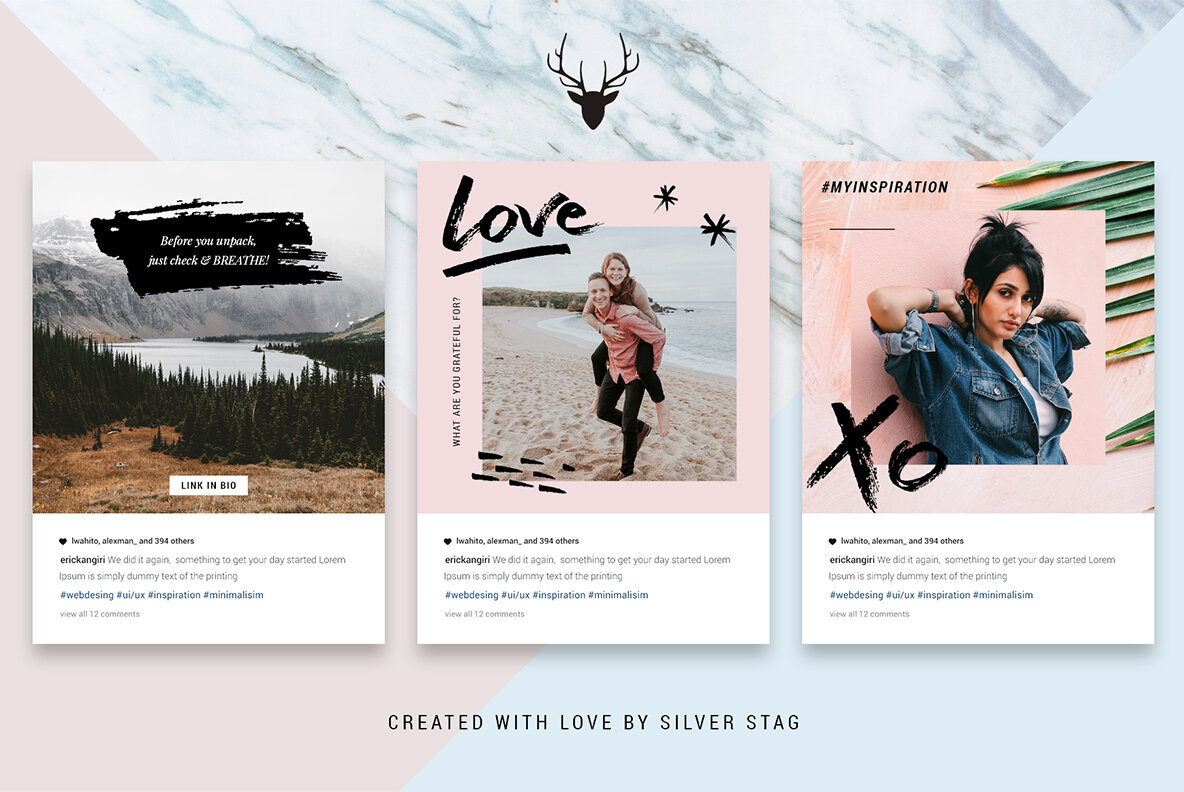 Mini Bundle Animated Instagram Posts Stories Pack Mini Bundle Animated Instagram Posts Stories Pack