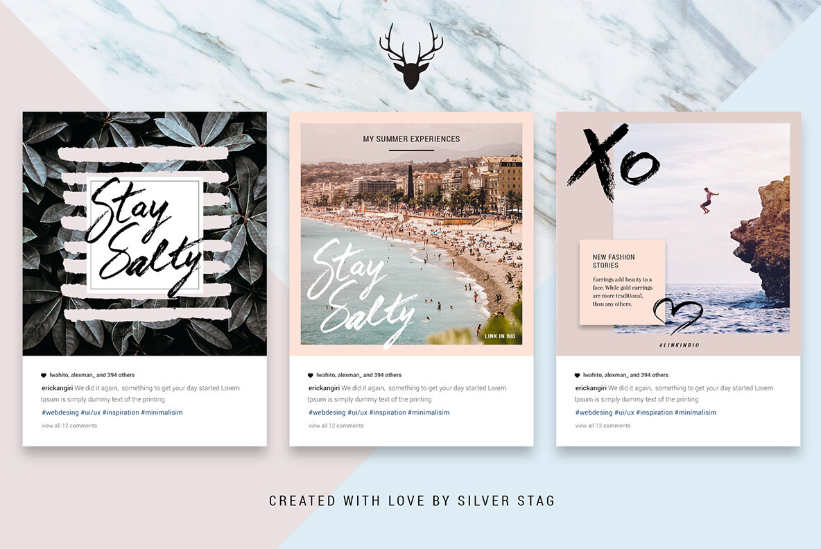 Mini Bundle Animated Instagram Posts Stories Pack Mini Bundle Animated Instagram Posts Stories Pack