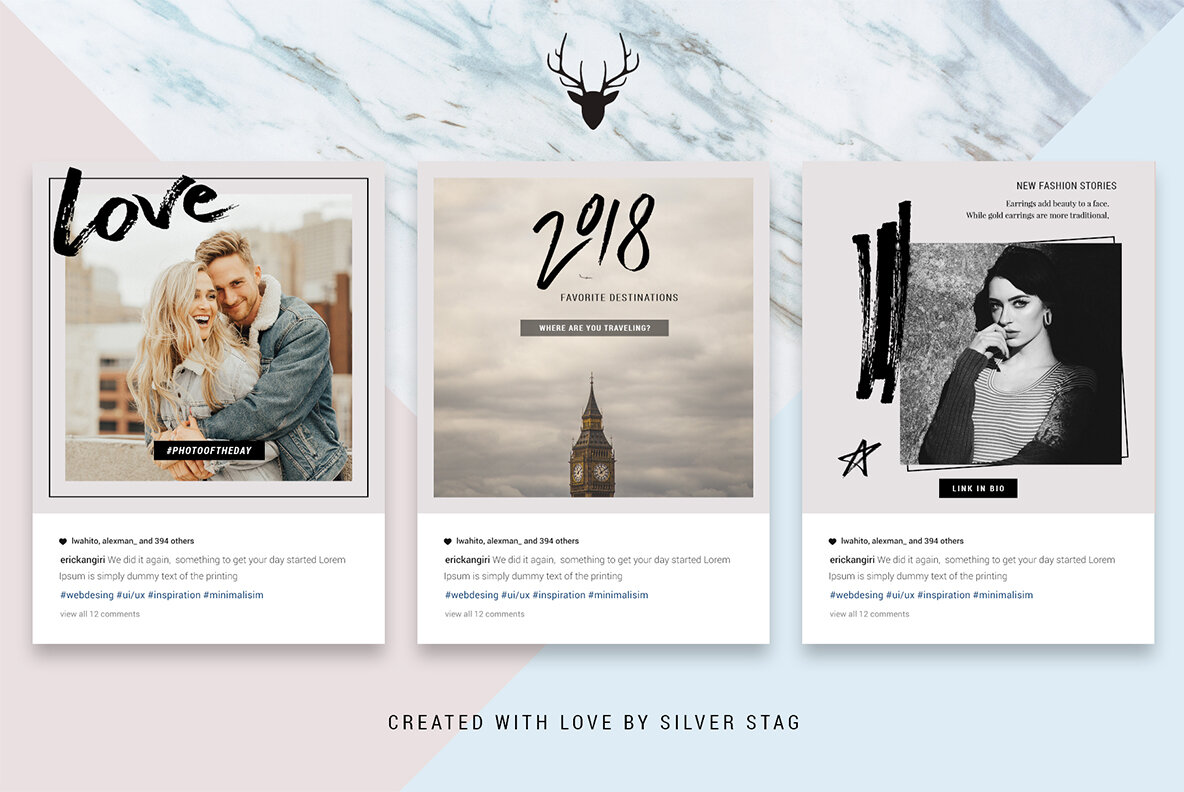 Mini Bundle Animated Instagram Posts Stories Pack Mini Bundle Animated Instagram Posts Stories Pack
