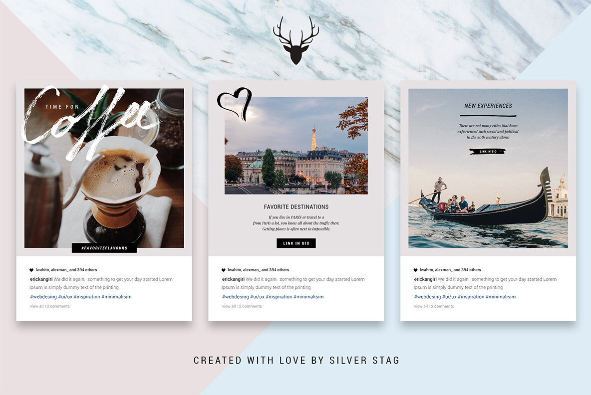 Mini Bundle Animated Instagram Posts Stories Pack Mini Bundle Animated Instagram Posts Stories Pack