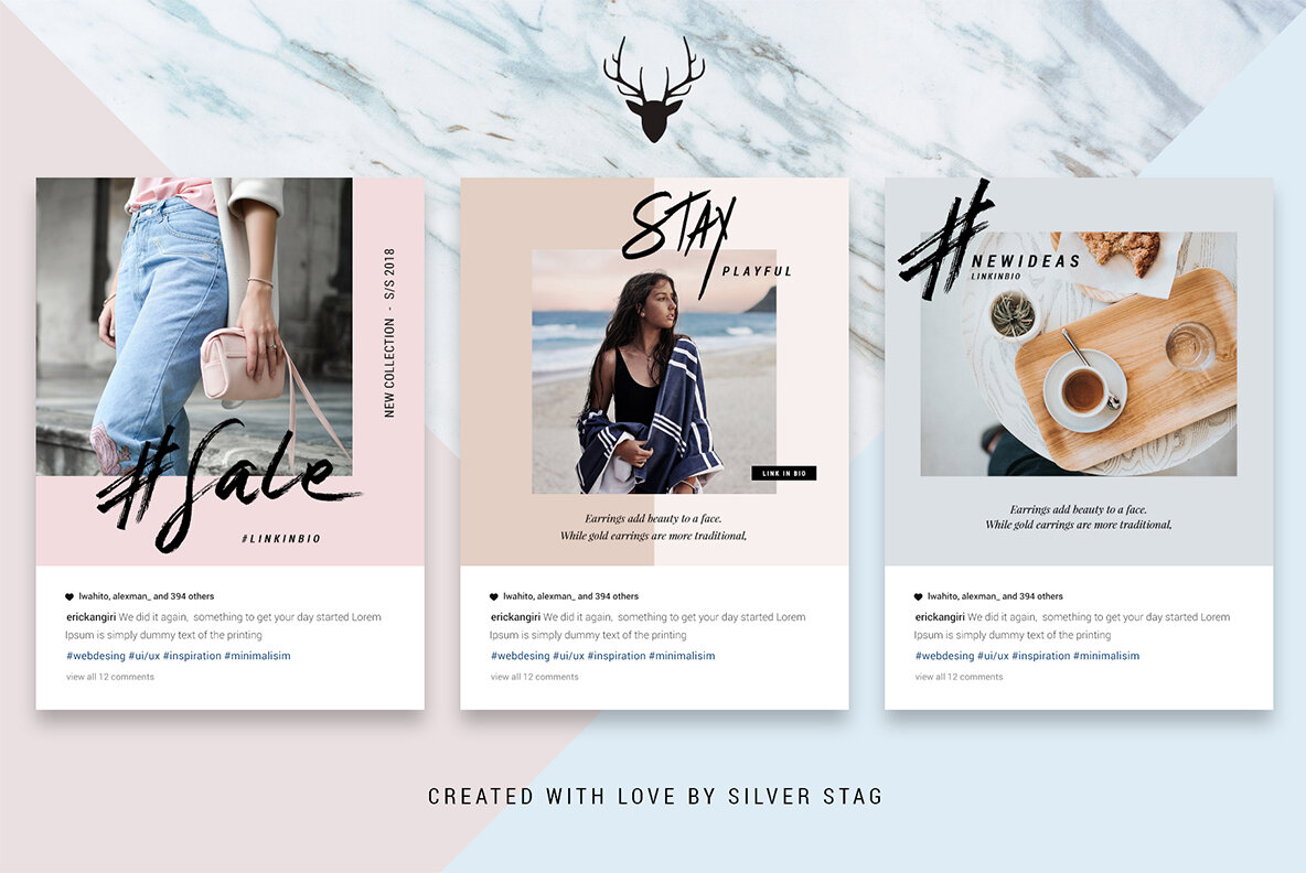 Mini Bundle Animated Instagram Posts Stories Pack Mini Bundle Animated Instagram Posts Stories Pack