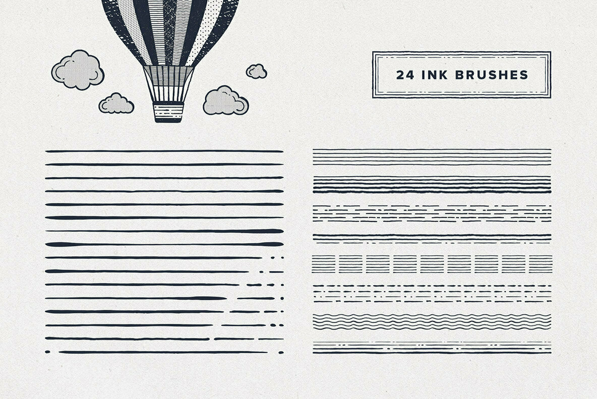 Lighthouse Liner Brushes for Illustrator Lighthouse Liner Brushes for Illustrator