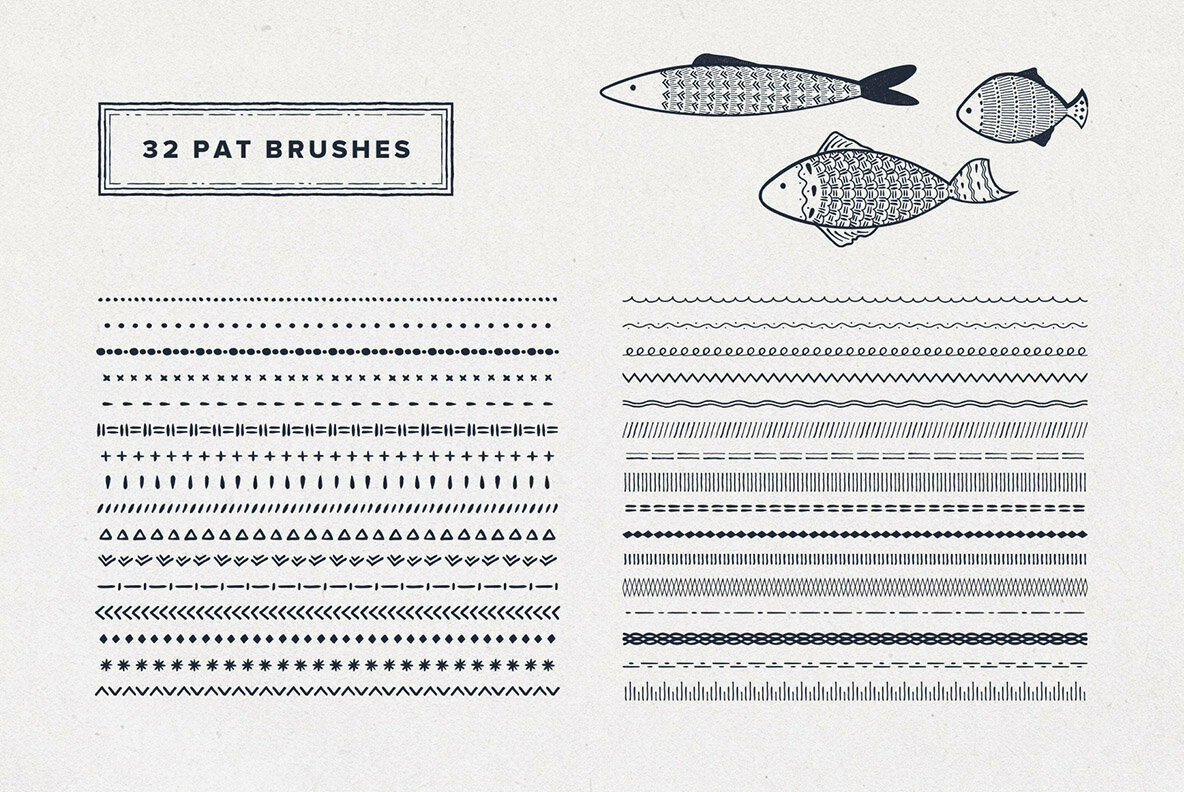 Lighthouse Liner Brushes for Illustrator Lighthouse Liner Brushes for Illustrator
