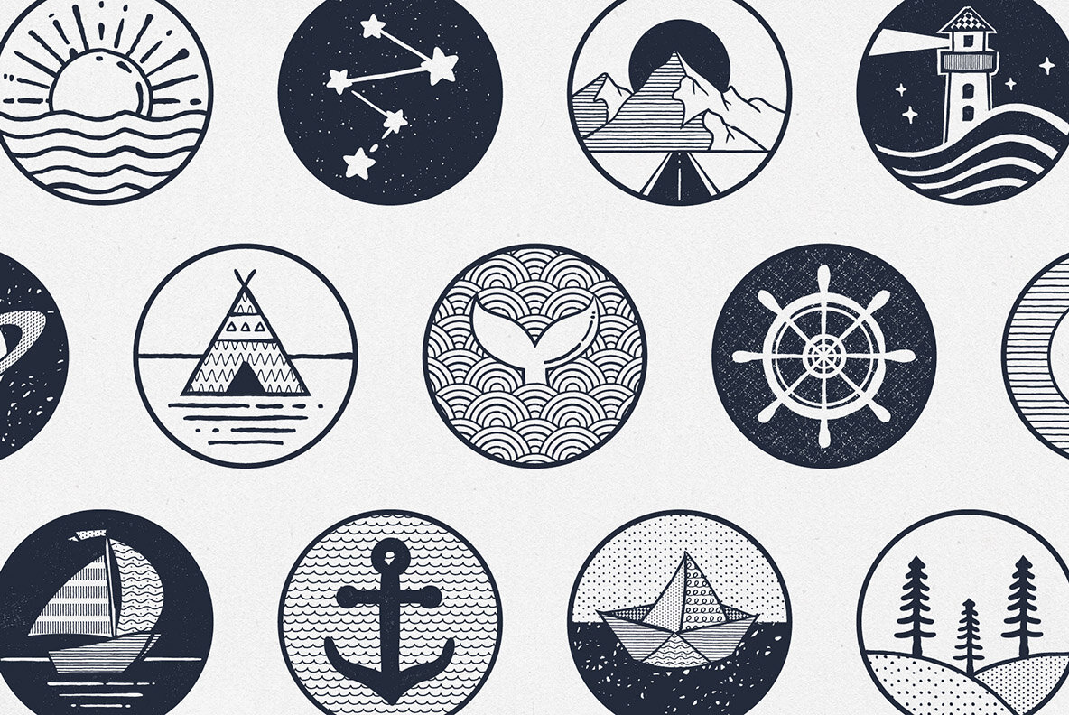 Lighthouse Liner Brushes for Illustrator Lighthouse Liner Brushes for Illustrator