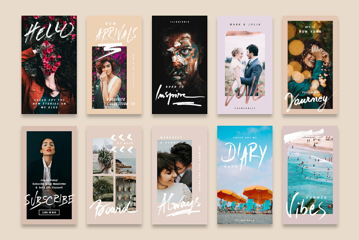 InstaElements Instagram Stories Kit InstaElements Instagram Stories Kit
