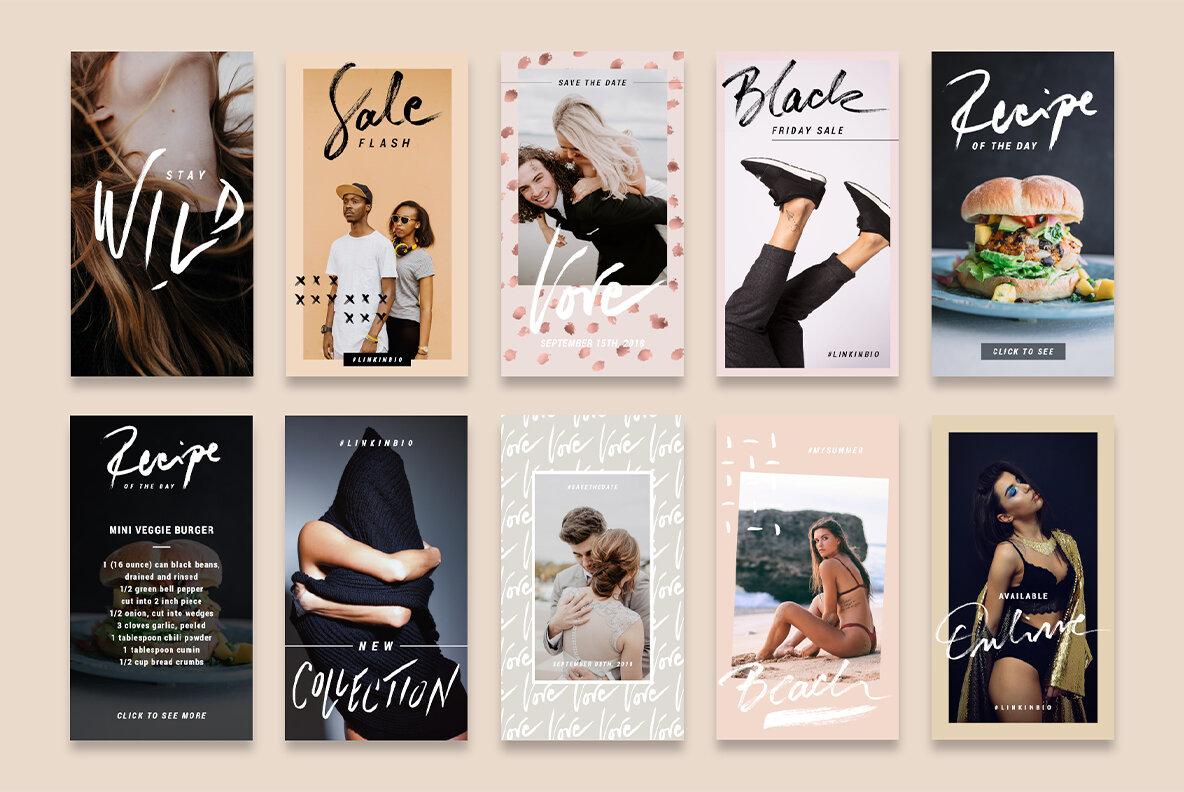 InstaElements Instagram Stories Kit InstaElements Instagram Stories Kit