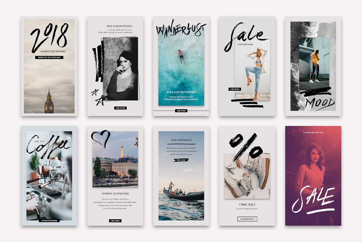 InstaElements Instagram Stories Kit InstaElements Instagram Stories Kit