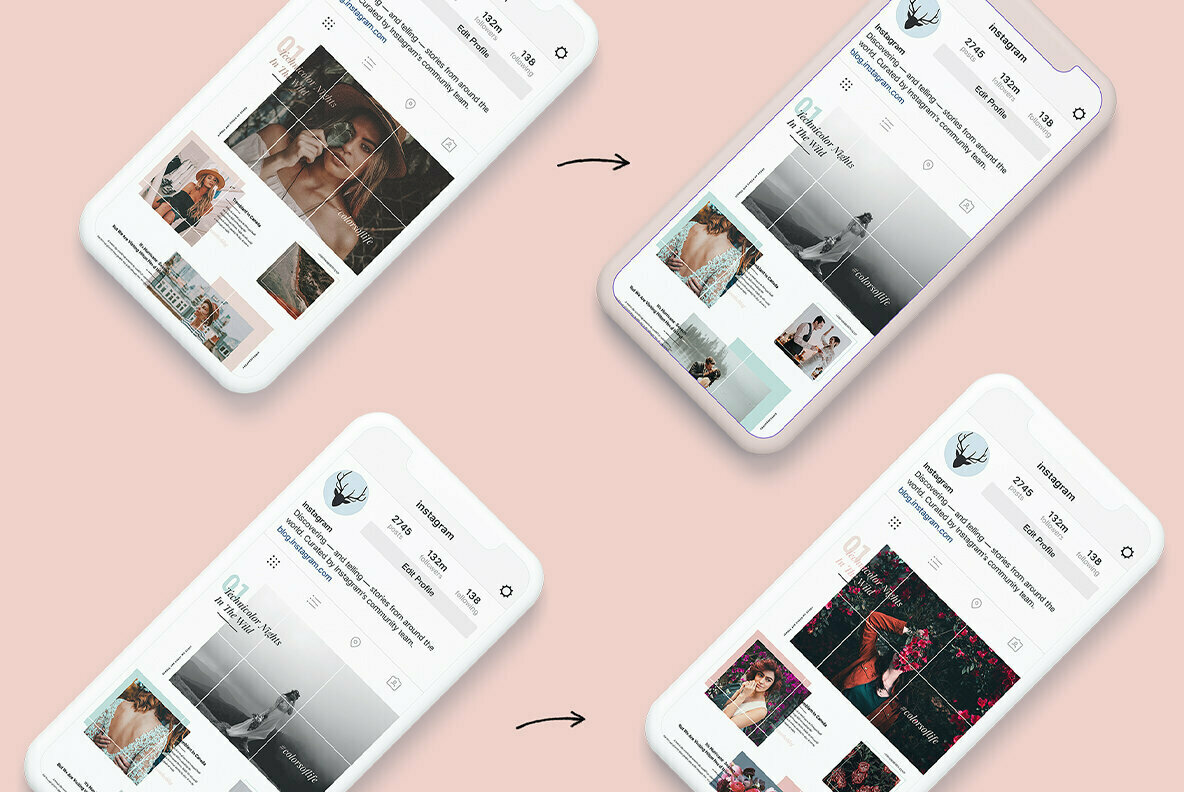 InstaGrid 1 0   Instagram Puzzle Template 3