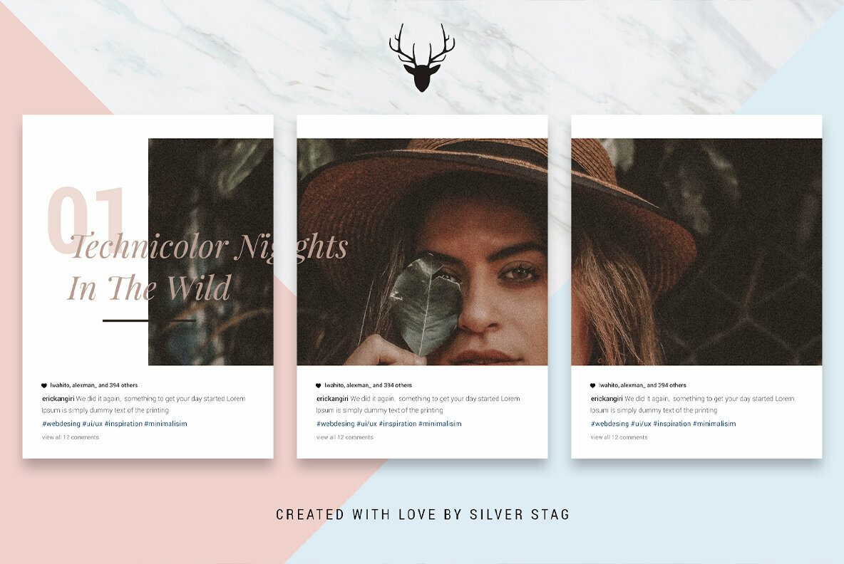 InstaGrid 1 0   Instagram Puzzle Template 4