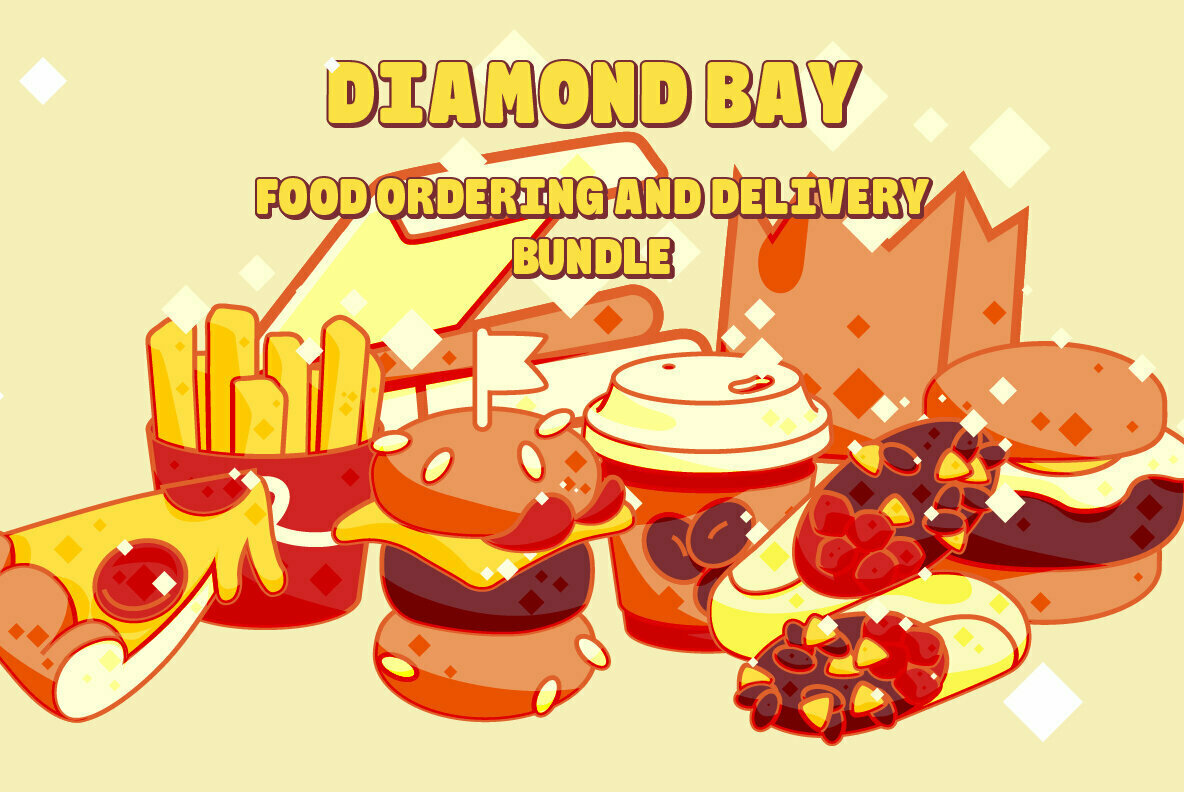 Diamond Bay Food Ordering and Food Delivery Bundle 1