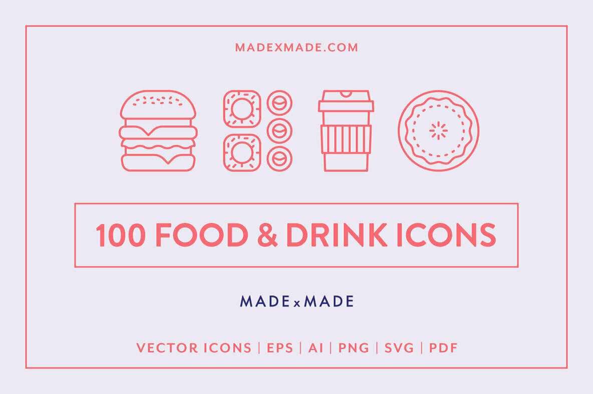 Food and Drink Icons 1