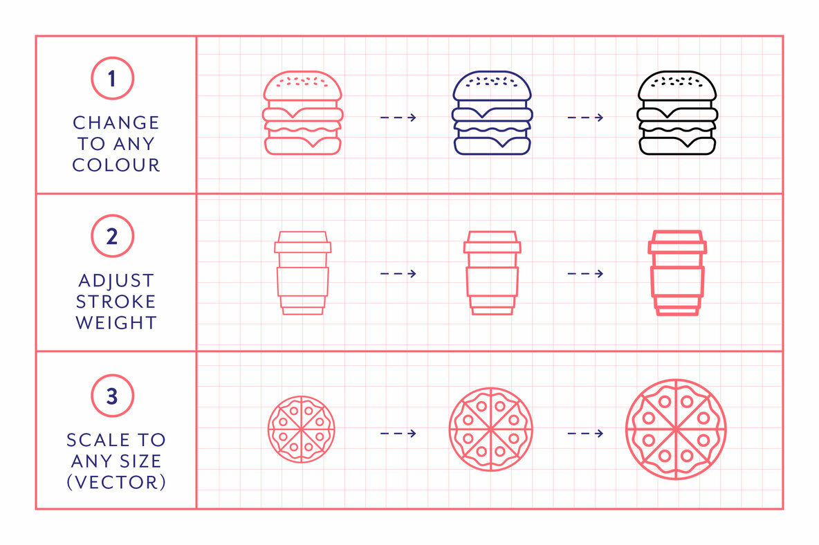 Food and Drink Icons 4