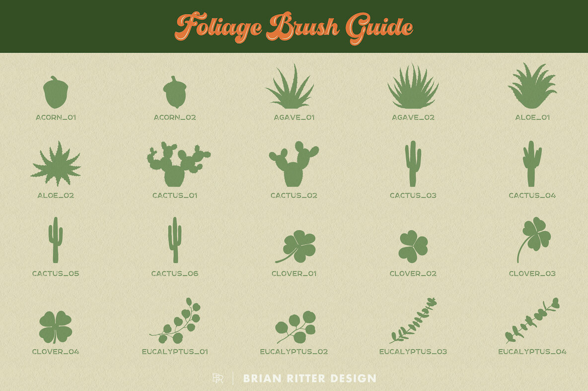Foliage for Procreate Foliage for Procreate