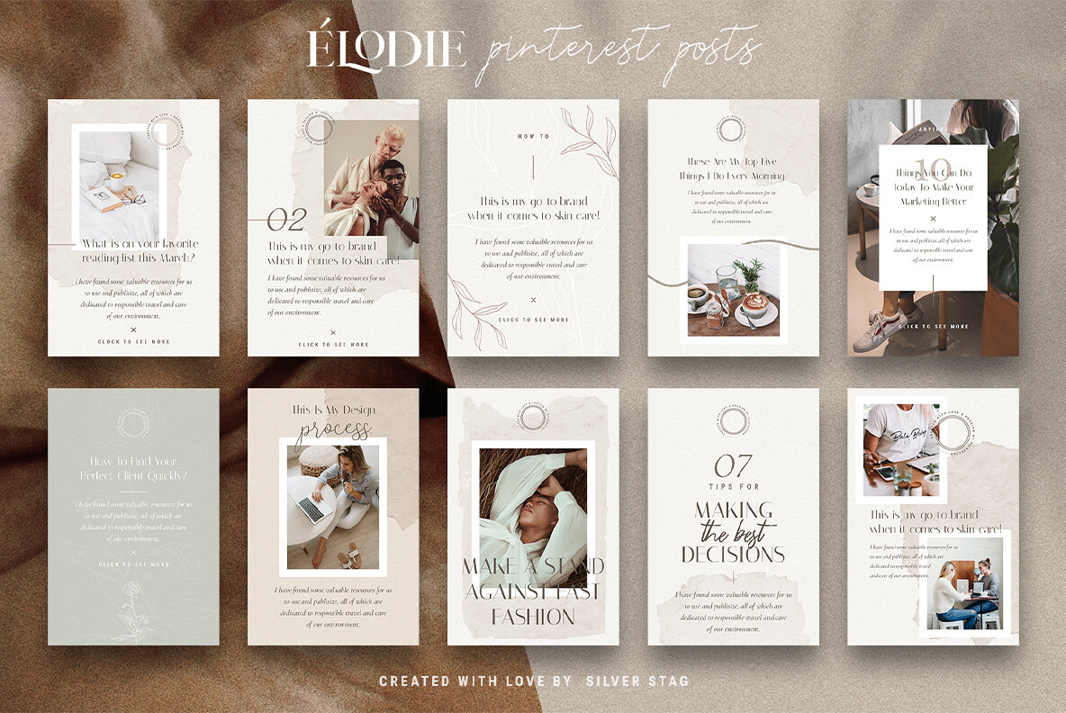 Elodie   Pinterest Post Templates 8