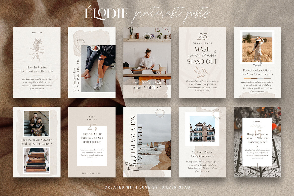 Elodie   Pinterest Post Templates 10