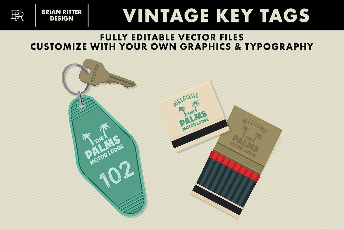 Vintage Key Tags 4