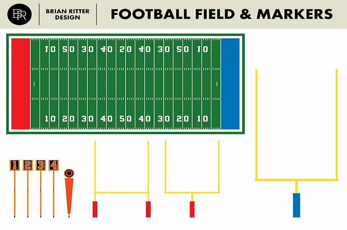 Vintage Football Vector Graphics Vintage Football Vector Graphics