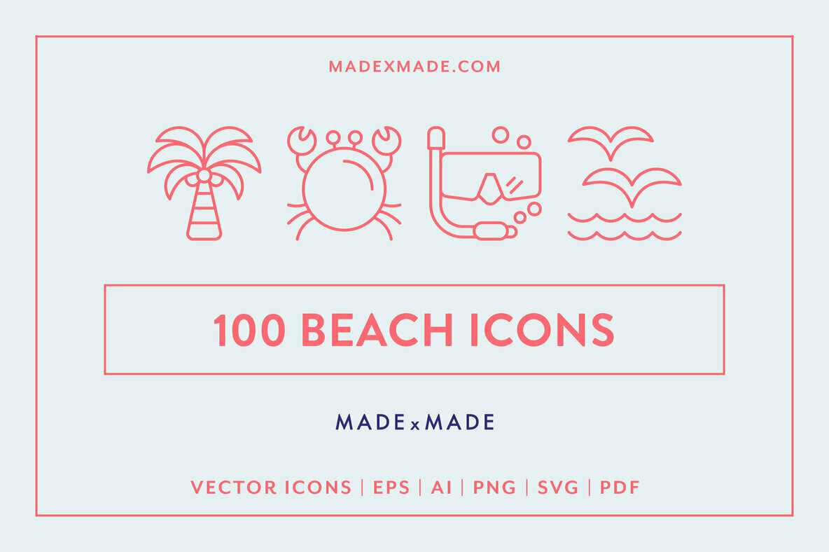 Beach Icons 1