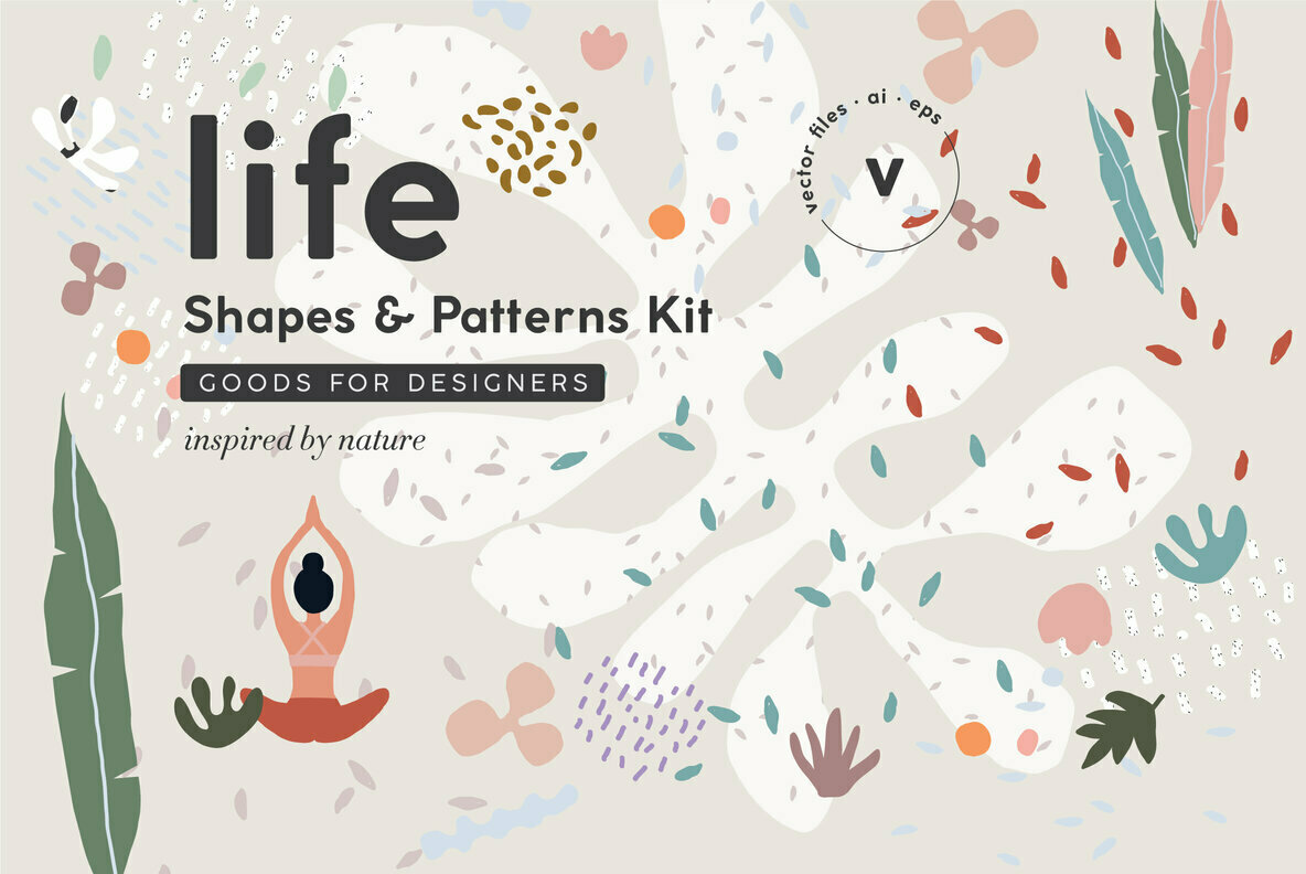 Life Organic Shapes Patterns Kit Life Organic Shapes Patterns Kit