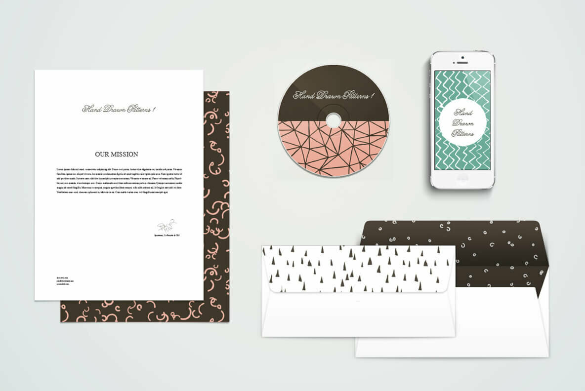 100 HandDrawn Patterns Bundle 4