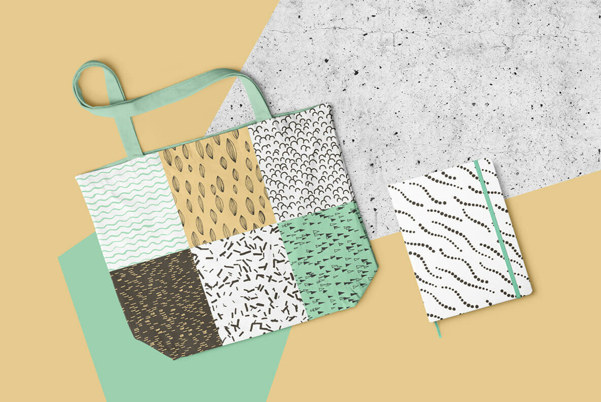 100 HandDrawn Patterns Bundle 8