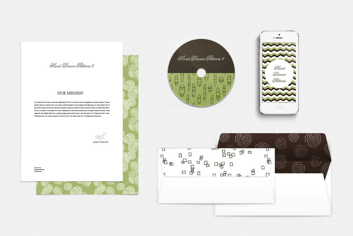 100 HandDrawn Patterns Bundle 19