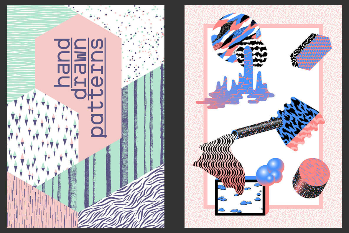 100 HandDrawn Patterns Bundle 33