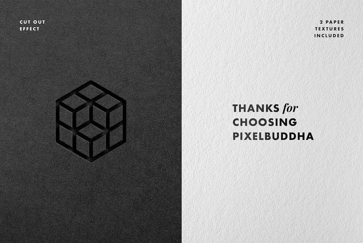 Hot Foil Logo Mockups Hot Foil Logo Mockups