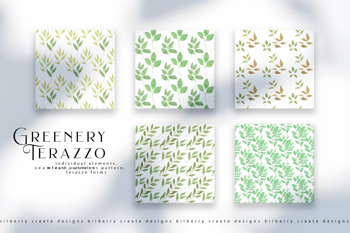 Greenery Terrazzo Greenery Terrazzo