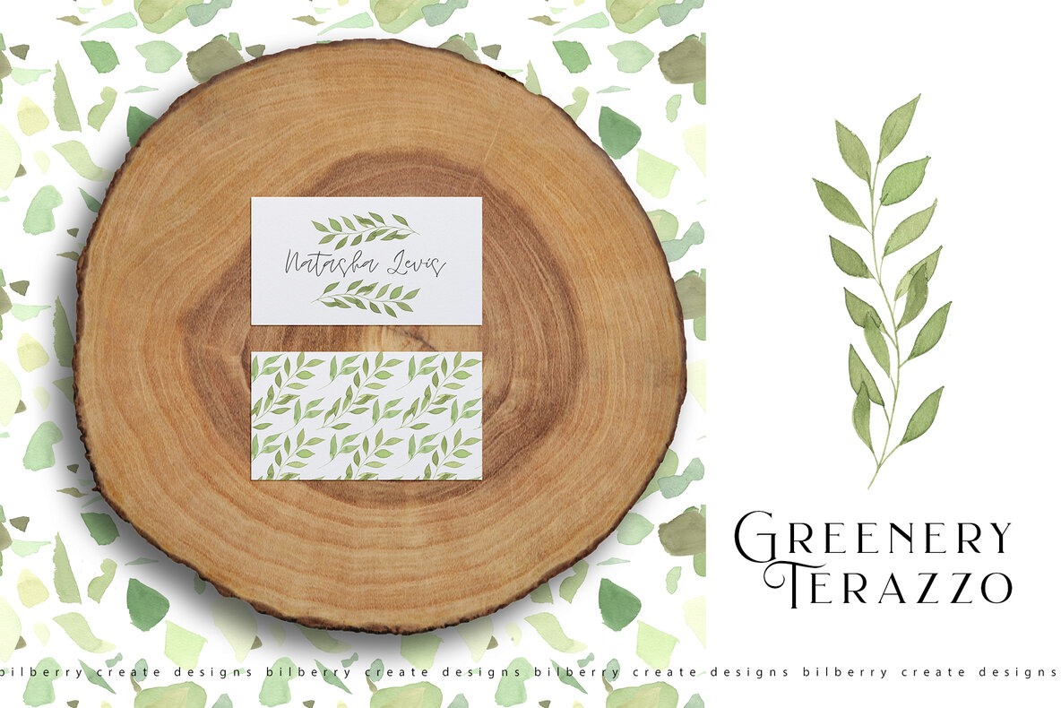 Greenery Terrazzo Greenery Terrazzo