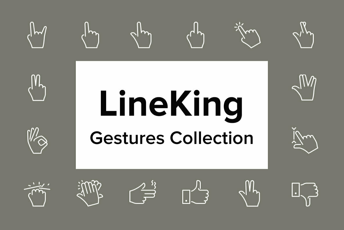 LineKing   Gestures Collection 1