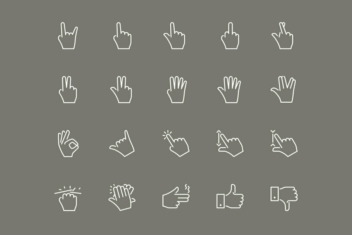 LineKing   Gestures Collection 2