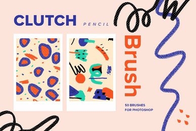 Clutch Pencil Brushes for Photoshop