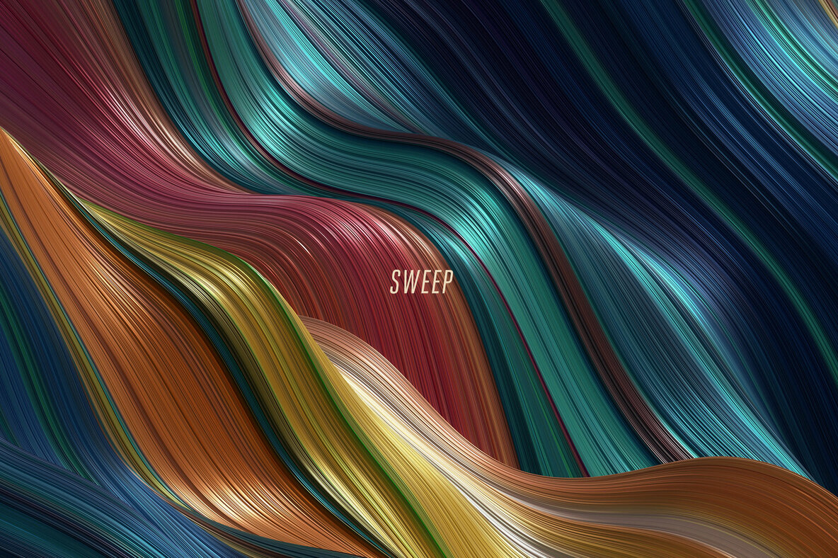 Sweep   Glossy Cascading Textures 6