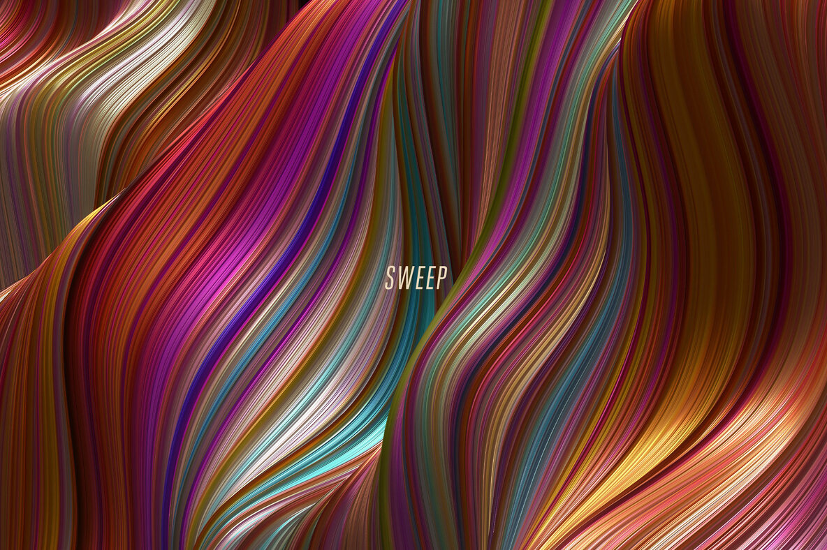 Sweep   Glossy Cascading Textures 10